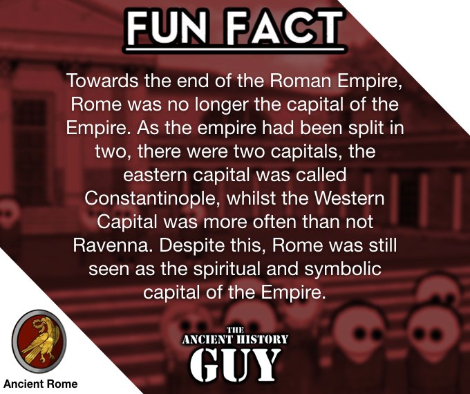ancient_guy's tweet photo. Heres a random Fun Fact about Rome! 

#FunFacts #AncientRome #Rome https://t.co/E6o6MDprZi