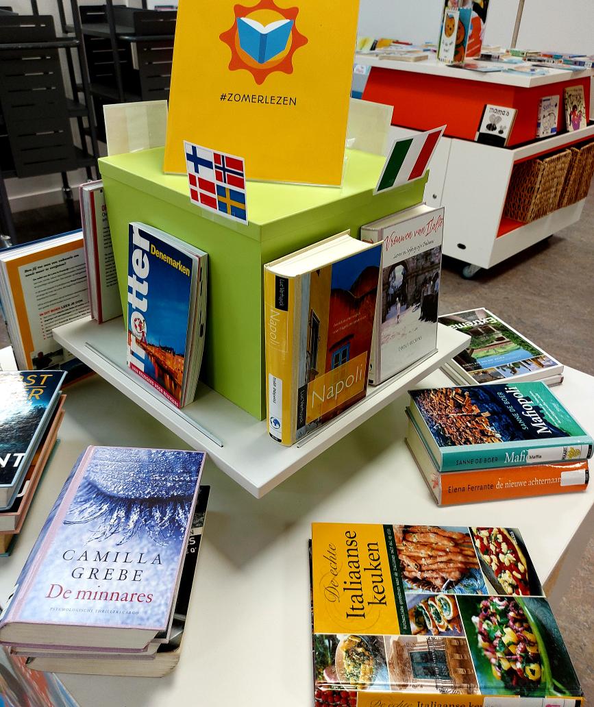 jacqiebakker's tweet image. #welkboekpakjijdezezomer. Lees verhalen, bekijk reisgidsen en kijk wat de keuken te bieden heeft van je vakantieland @BiebNoordVeluwe in Hattem.