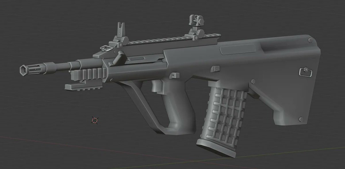 KizmoTekStudio's tweet photo. Who can guess what gun this is 🤔😎

Maybe the winners will get a prize 👀👀
#Roblox #RobloxDev #OilWarfareTycoon #3dmodeling https://t.co/crWkd14HlW