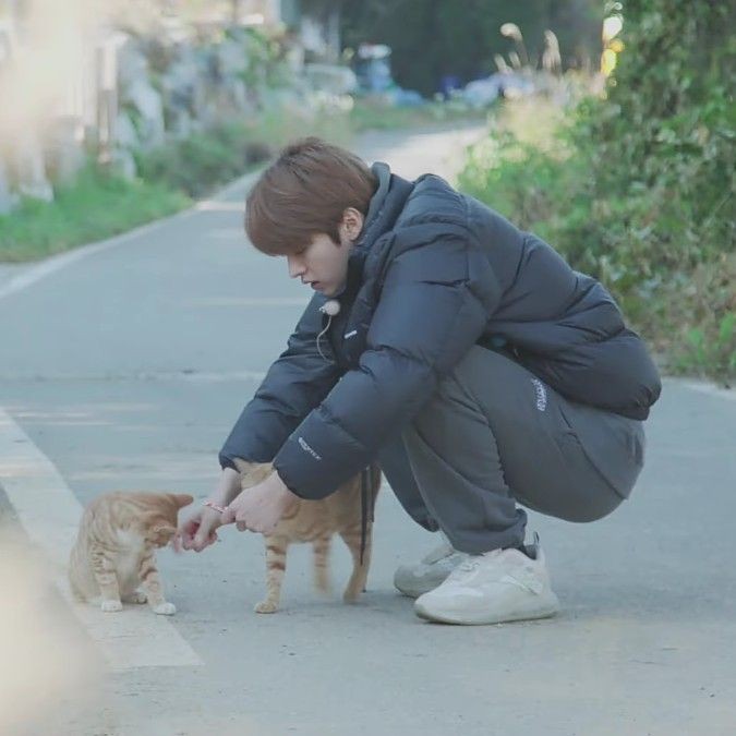 Minsung ay 
Джисон не расстаётся с камерой и постоянно что-то фотографирует, а Минхо любит подкармливать котов в парке