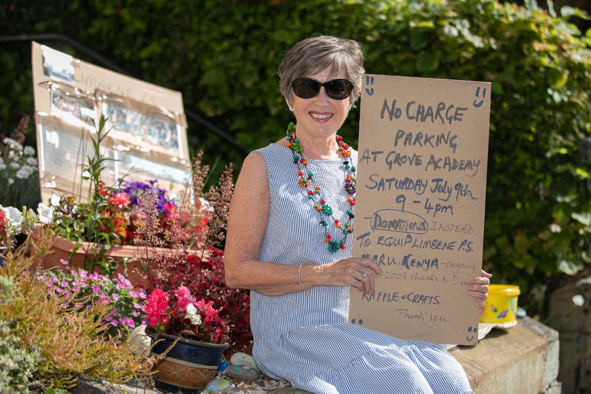 Free car parking: Broughty Ferry woman’s bid to raise funds for computers for primary school in Kenya dlvr.it/STZYhD