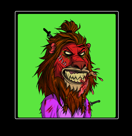 #MutantLion Rarity Rank # 937
Minted for 2 #ETC 🚀

🔥 etclazylions.com/mint

#NFTCommunityCryptoArt #NFTs #NFTCommunity #blockchain #Airdrop  #NFTart #ETCNFT #EthereumClassic #NFTGiveaways #NFTgiveaway #ETCArmy #LazyLions #MutantLions