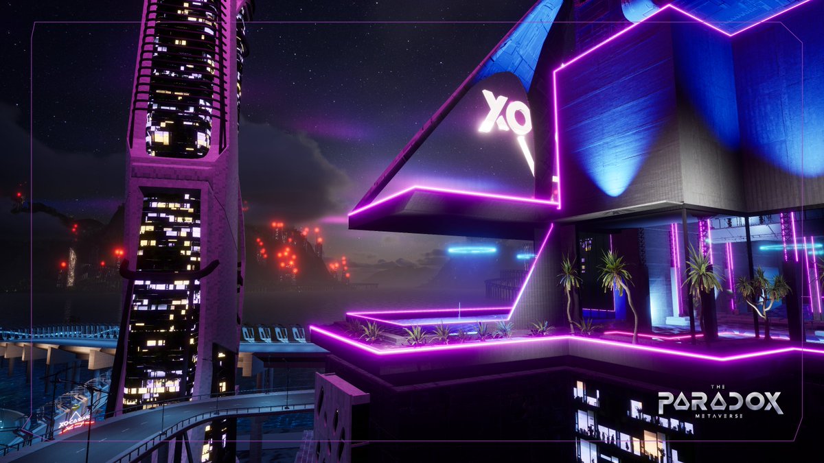 Paradoxmeta_io's tweet photo. Friday nights in the metaverse🍸, see you in Paradox City!

#ParadoxMeta #ParadoxMetaverse #P2E #NFT #Darwin $Para https://t.co/HhqYxjsla5