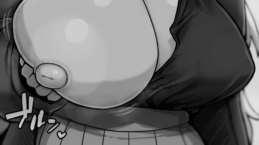 Just shut up and gawk at her superiority.