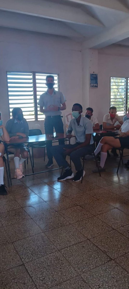 IprRamirez's tweet photo. #EducadoresCubiteños Nuestro centro @IprRamirez prepara a los dirigentes FEEM el proceso político por un Si Rotundo a la aprobación del nuevo Código de Familia dirigido por la Central de trabajadores de Cuba y el Sectorial municipal de Educación #SomosContinuidad #CubaMined https://t.co/bO0t3ktYE0