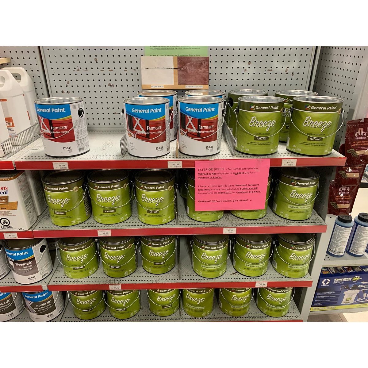 The sun is out and the weather is hot which means it’s the perfect time for staining! We carry deck, fence and siding stain in Solid and Semi-Transparent finishes in a wide variety of colours! Stop in a check it out!🏡🪜☀️ #diy #stain #shoplocal #homeimprovement #weekendprojects