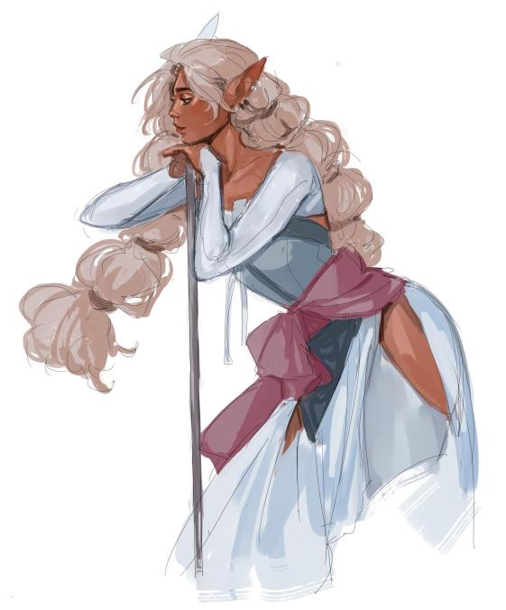 「Just got this absolutely stunning sketch」|Emily Pearsonのイラスト