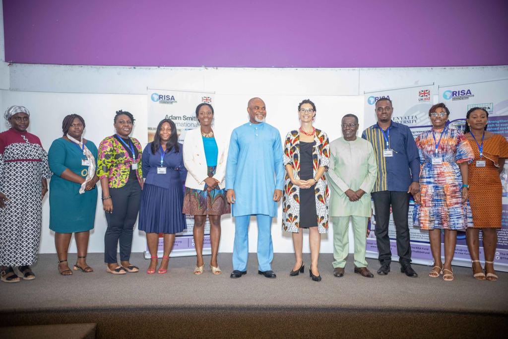 Research &amp; innovation will change our world. 🇬🇧 is proud to support these ecosystems across Africa, the solutions this continent needs will come from this continent. 

Today we celebrated success of the first recipients of UK RISA funding x-Africa, inc 3 teams from 🇬🇭

👀👇🧵