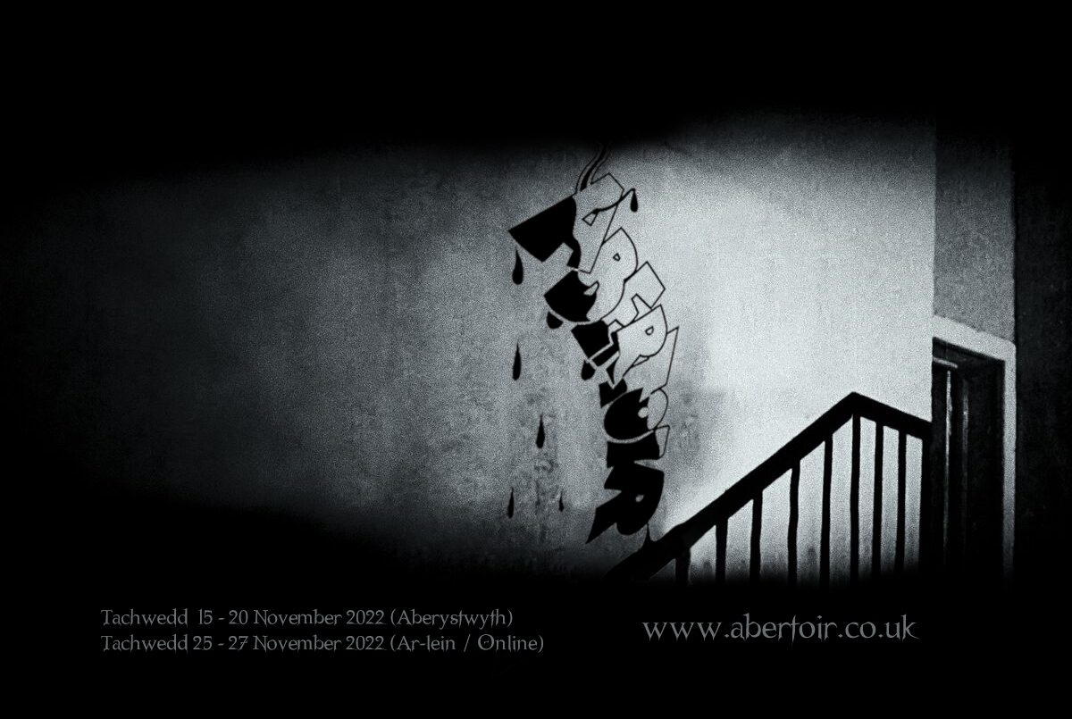 Like a vampire rising from their coffin 👀here we are, at long last, confirming the dates for #Abertoir2022!

🗓️ 15-20 November, in-person at <a href="/aberystwytharts/">Canolfan y Celfyddydau Aberystwyth Arts Centre</a>
🗓️ 25-27 November, online

1/3