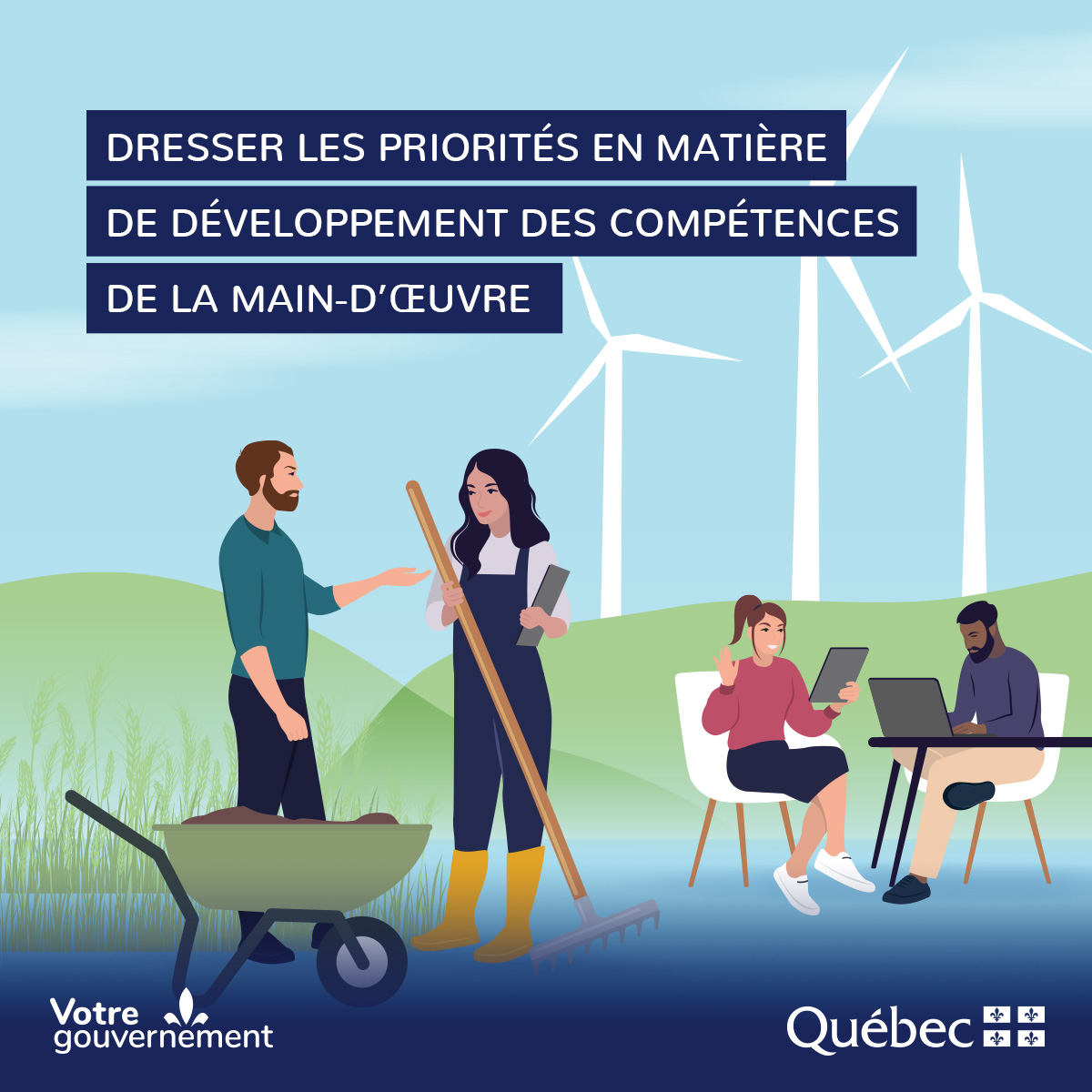 CPMT's tweet photo. Quelles sont les priorités en matière de développement des compétences de la main-d’œuvre québécoise? Pour le savoir, consultez la 1ʳᵉ édition du rapport Priorités en développement des compétences de la CPMT, réalisé en collaboration avec les CSMO. https://t.co/hjW1cbncdj https://t.co/8lppn0i3Ju