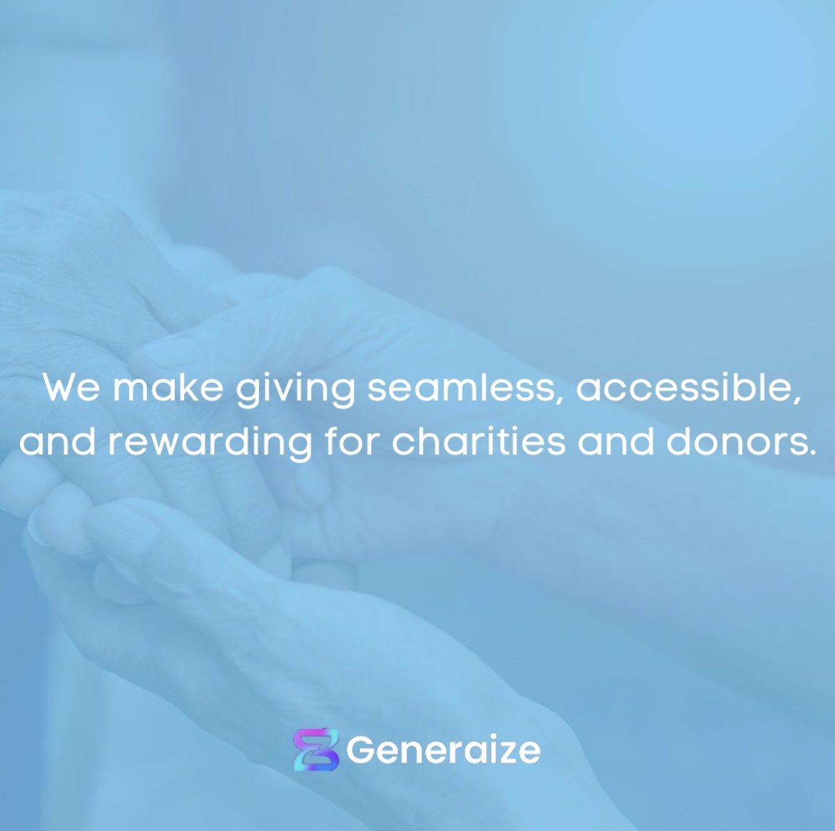 Do good, feel good 💙
#charity #giveback #generaize #community #charitypops