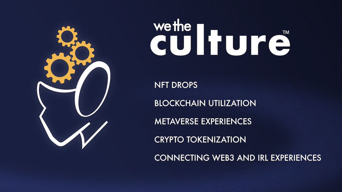 The world is preparing for Web3 and the Metaverse! Is your company ready?

Contact us today and let's see how we can help your organization shift to web3!

wetheculture.io/contact