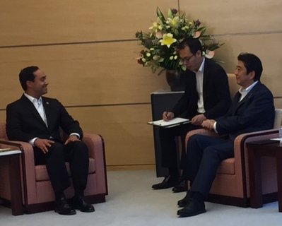 JoaquinCastrotx's tweet photo. I am horrified and saddened by the assassination of Prime Minister Abe.

I had the pleasure to meet with him three times, including during my 2015 trip to Japan. He was a friend to the U.S. and a strong leader who worked tirelessly for his people. America mourns with Japan today. https://t.co/NoYMKfu2WN