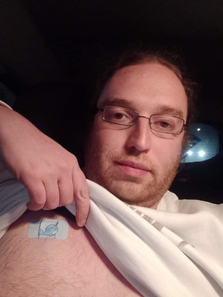 DroneSoumis's tweet photo. Drone fully upgraded, 9 chips implanted ๐ค๐ค Drone is ready to be programmed, completly connected ! #cyborg #biohacked #gimp #Robot #slave #dangerousthings https://t.co/dCxArL9PoQ