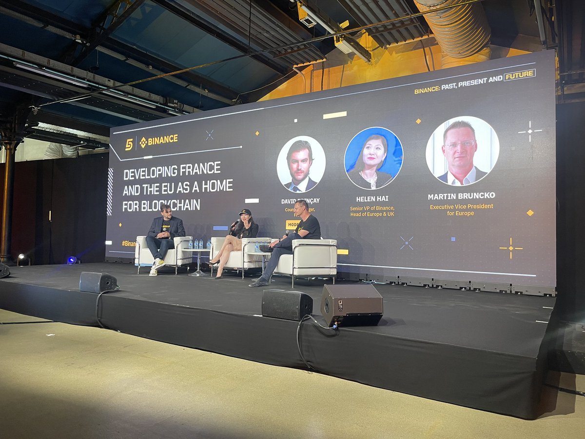 Happy 5th anniversary <a href="/binance/">Binance</a> and congratulations to <a href="/LeBinanceFR/">Binance France</a> for hosting this fantastic celebration #NFT #blockchain #4thIndustrialRevolution