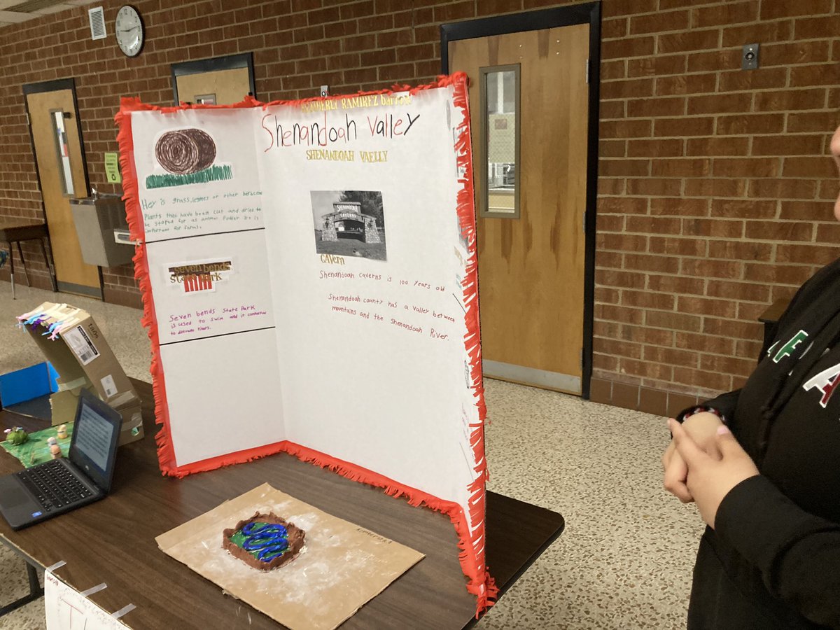NorthForkMS's tweet photo. NFMS Summer program draws to a close with the Shenandoah Showcase! Students did a great job presenting what they have learned! #generalpride https://t.co/vlFbcfhzYz