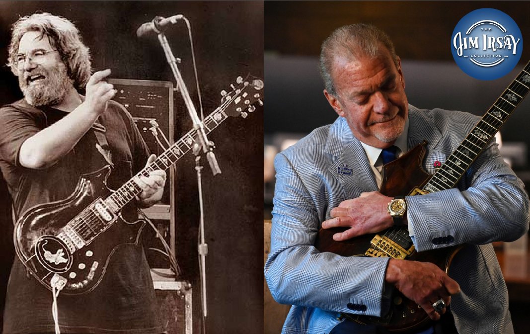 The Jim Irsay Collection on X: "“Tiger” was Jerry Garcia's primary  performance guitar from 1979-1989. Of all his guitars, it has been used in  onstage performances the most, and it was the