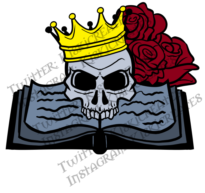 KiskiCreates's tweet photo. Done for @xx.touchmyshelf.xx on instagram and her dark romance book club. 

#logodesigner #digitalart #kiskicreates #bookclub https://t.co/sOS8tmDyEY
