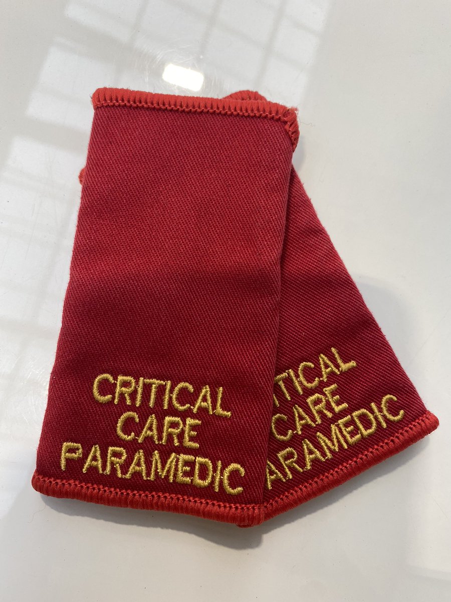 A great end to my shift on #InternationalParamedicsDay… 

Final @SECAmb_CCP sign off passed! ✅

Feeling very lucky to be joining such a progressive prehospital critical care programme and can’t wait to get started.