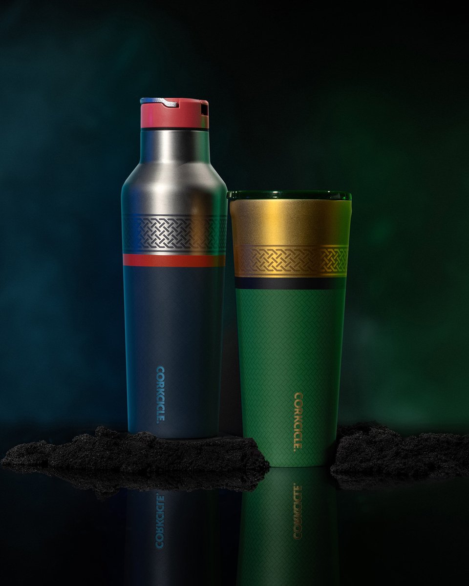 Just In: Thor + Loki. Defend your favorite sips against the elements with The God Of Thunder &amp; The God Of Mischief available in two of our best-selling vessels.
corkcicle.com/collections/ma…