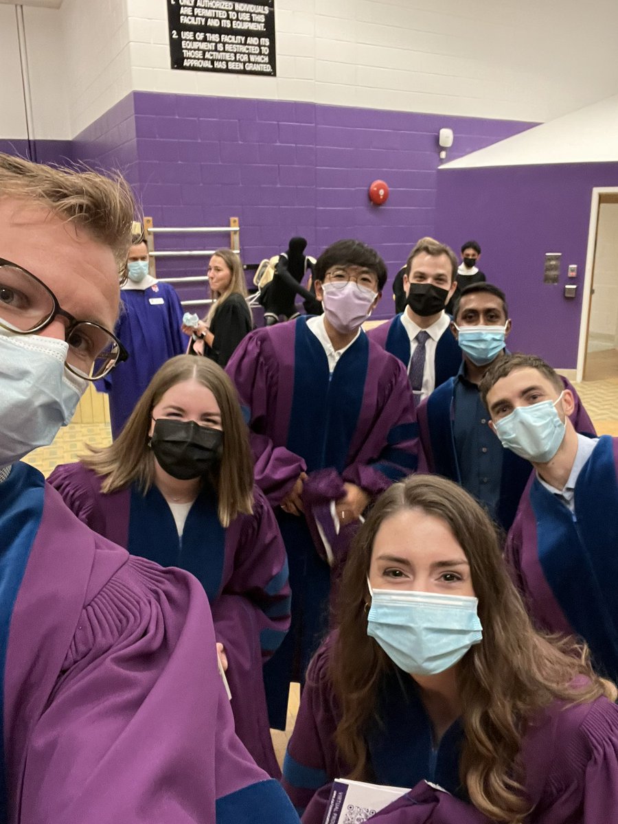 Almost show time! 🎓💜 <a href="/WesternU/">Western University</a>