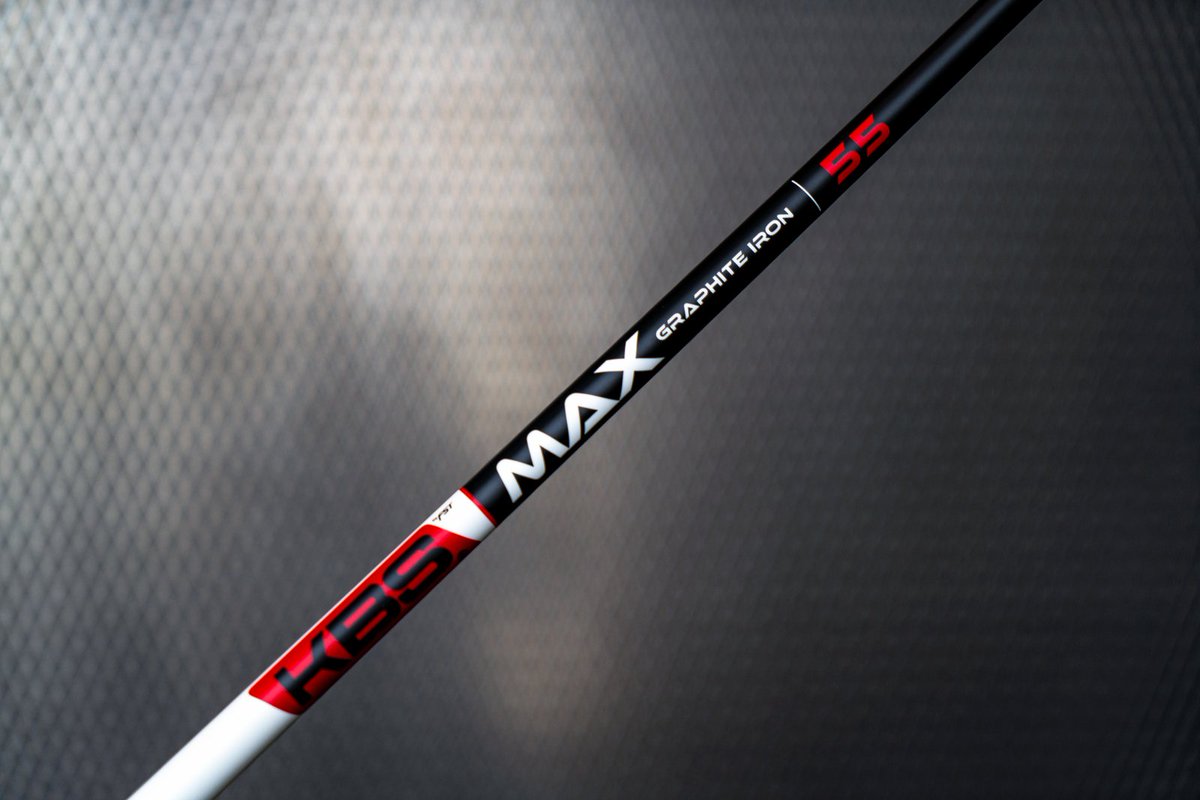 KBSGolfShafts's tweet photo. A graphite option made for the masses. The KBS MAX Graphite Iron is the perfect game improvement iron shaft for those seeking to get the ball in the air and maximizing distance and spin. Learn more at https://t.co/DuOv7uiNd5 #MaxOutYourGame #lookfortheredlabel https://t.co/i1BkoZRKnV