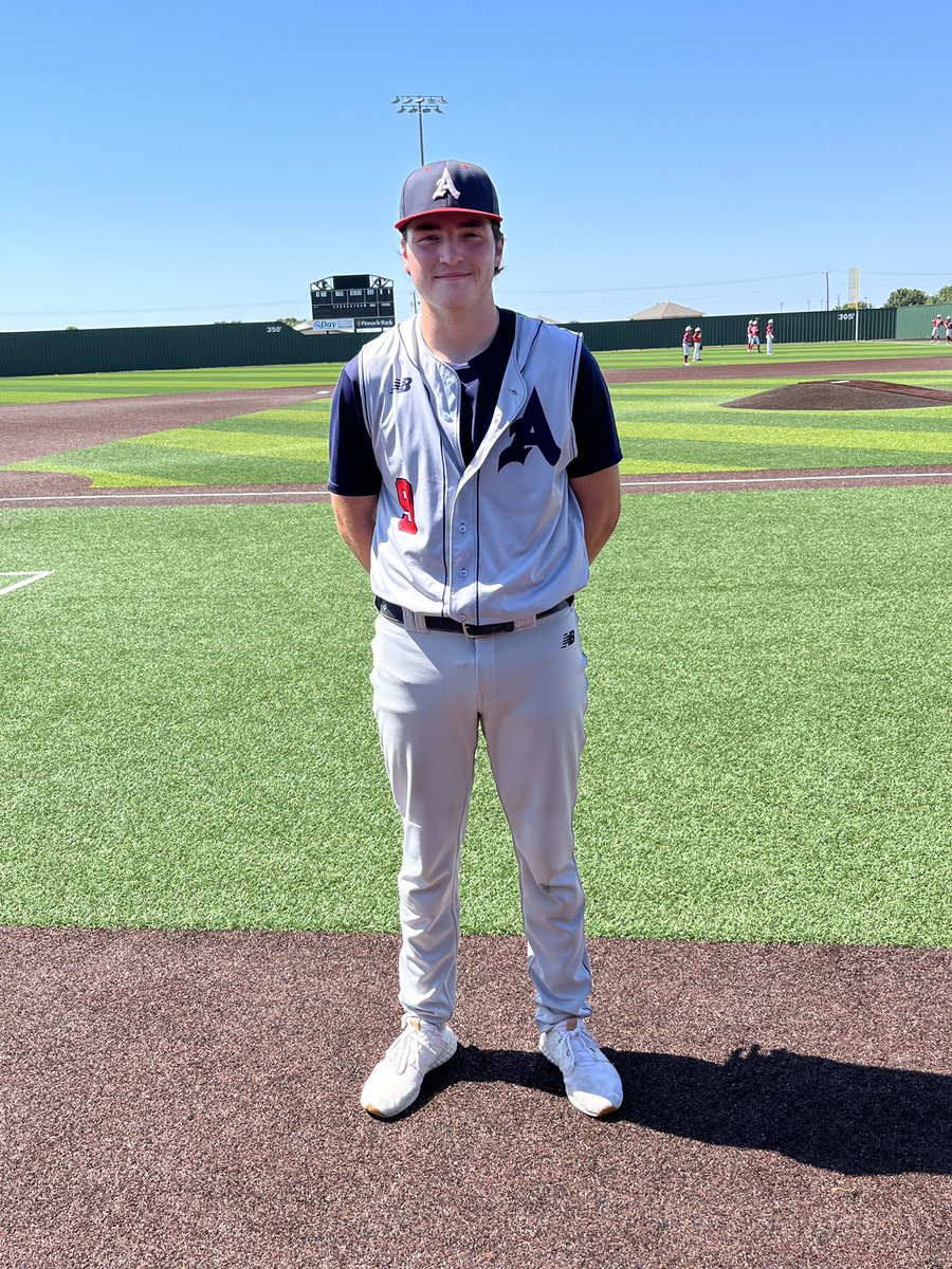 texas_scouts's tweet photo. Texas Scouts Association
Player of the Game

Trip Hooks
Went 3-3 with 4 RBI’s

@arlingtonas1988 
@gapttournaments https://t.co/KzCtcFlf6b