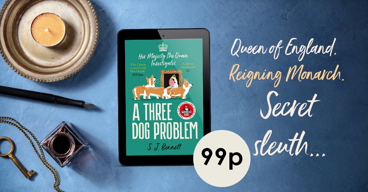 ZaffreBooks's tweet photo. On the lookout for your next cosy crime thriller? ๐
Join Her Majesty the Queen in solving a rather unusual crime in #ThreeDogProblem, now only 99p! https://t.co/cbcGaNlDdd
@sophiabennett https://t.co/naTM80XSuh
