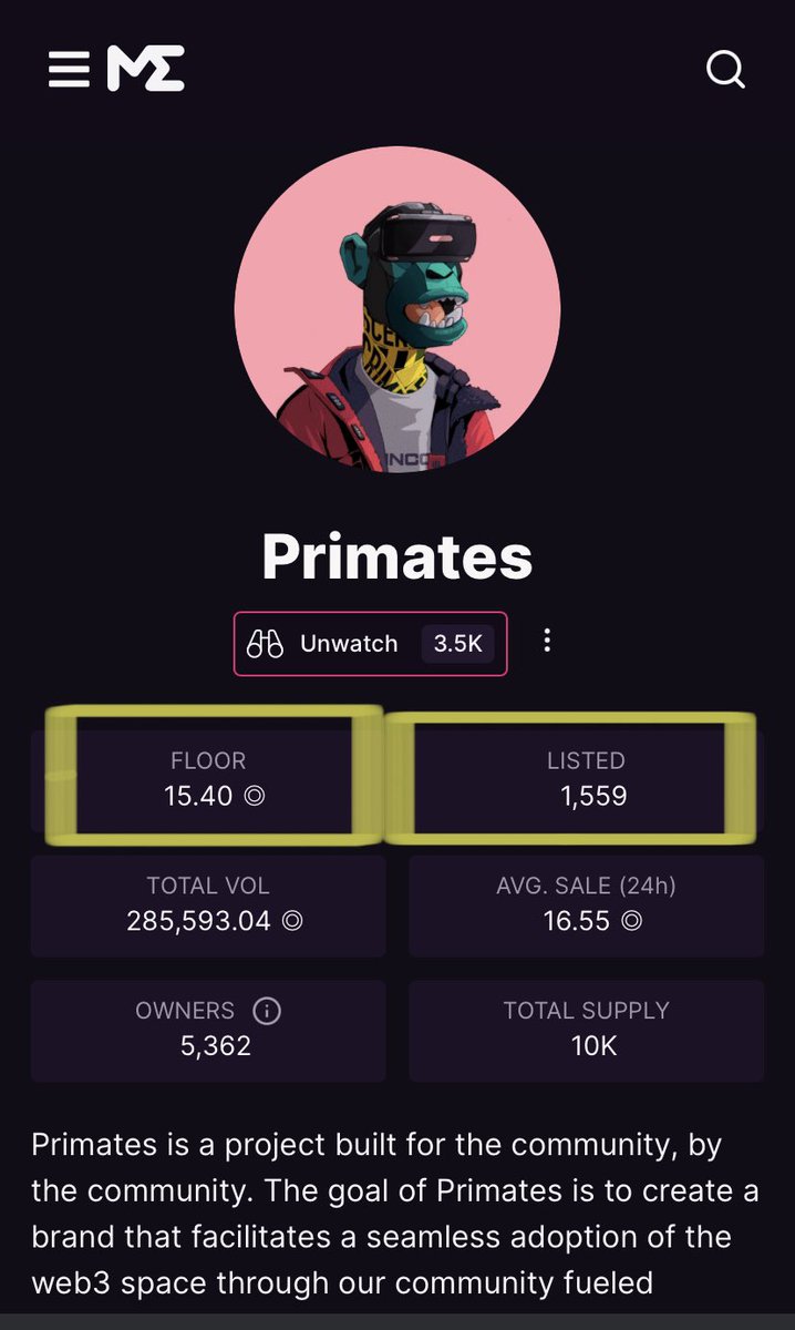 More than 250 primates removed from the market in less than 24 hours 🌿🤩🌿, DELIST !!! #NFTs #JNGL #SolanaNFT #SolanaSummer
