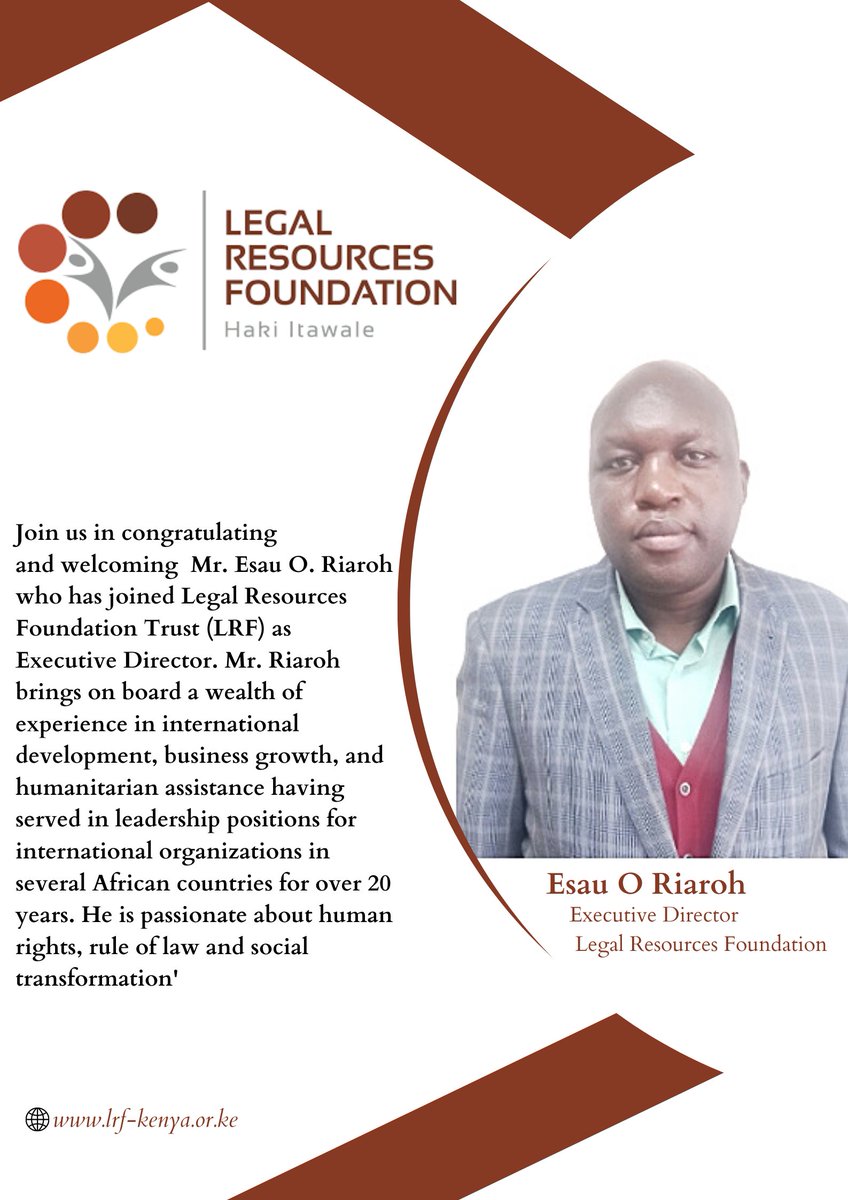 Legal Resources Foundation Trust (LRF) tweet media