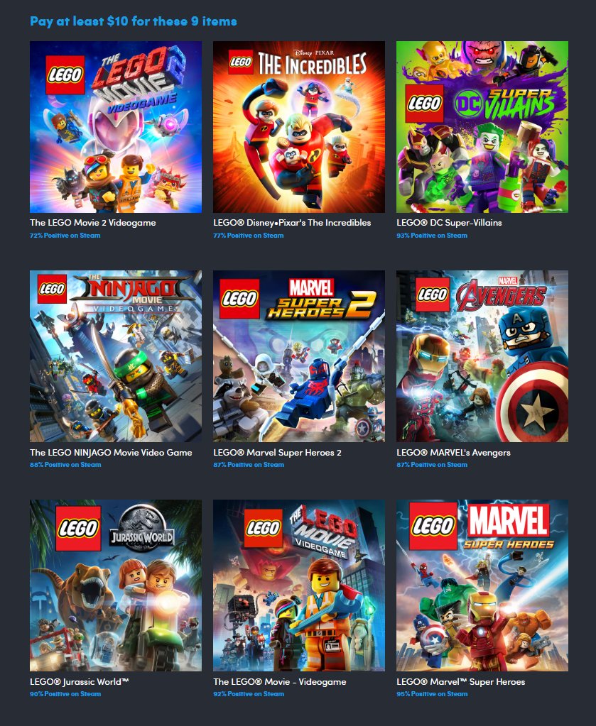 The LEGO® Games Bundle