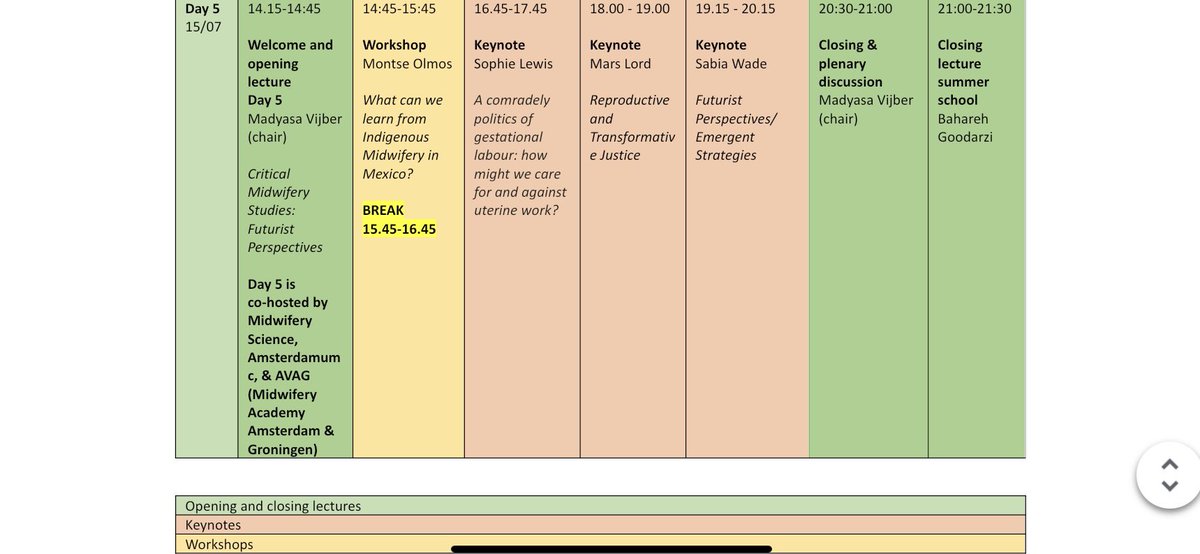 And we’ll close the #CMS2022 summer school with futurist perspectives co-hosted by Midwifery Science <a href="/amsterdamumc/">Amsterdam UMC</a> <a href="/AcademieVerlos2/">AVAG | Academie Verloskunde Amsterdam Groningen</a>,  @MidwifeScience and <a href="/BaharehGoodarzi/">Bahar Goodarzi</a>. Chaired by <a href="/madyasa/">madyasa vijber</a> and with keynotes from @_MarsLord <a href="/reproutopia/">Sophie Lewis</a>, Sabie Wade and Montse Olmos.