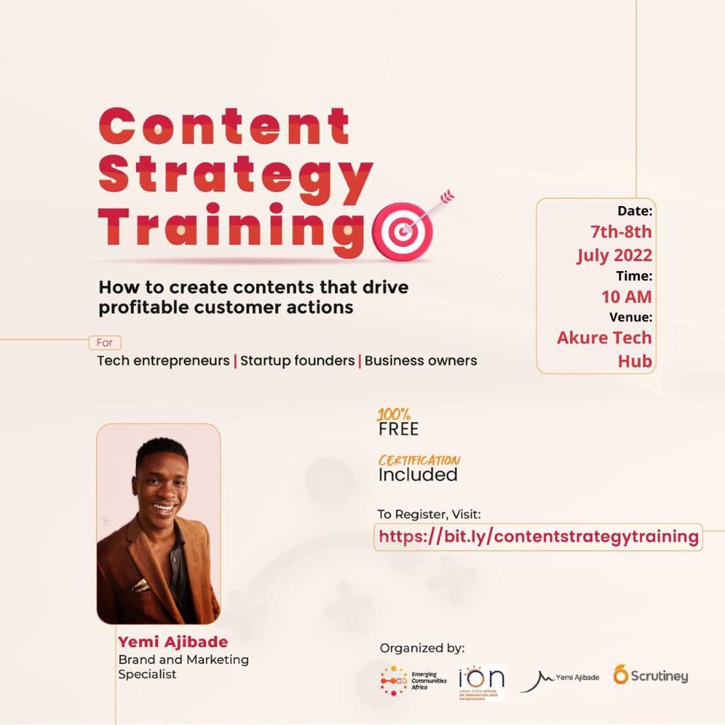 xouth_tech's tweet photo. Content is the mother of marketing especially in the 21st century business era, a brand that must thrive to stand-out its competitors must take content marketing very serious. 
1/2 https://t.co/pi6GT6HX6J