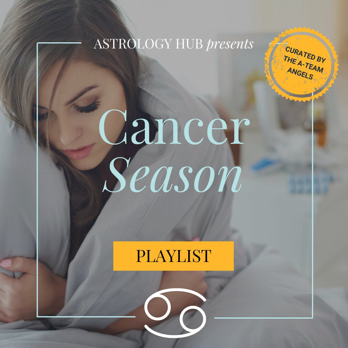 TheAstrologyHub's tweet photo. This #Spotify playlist is inspired by our CANCER nurturers who lead with their emotions. ♋

💞Show your passionate and romantic heart that lies within this CANCER SEASON. 

🎧 Listen now at https://t.co/qimswofUWY

#astrologyhub #horoscope #cancerbirthday #zodiac  #CancerSeason https://t.co/bTVBzISNxr