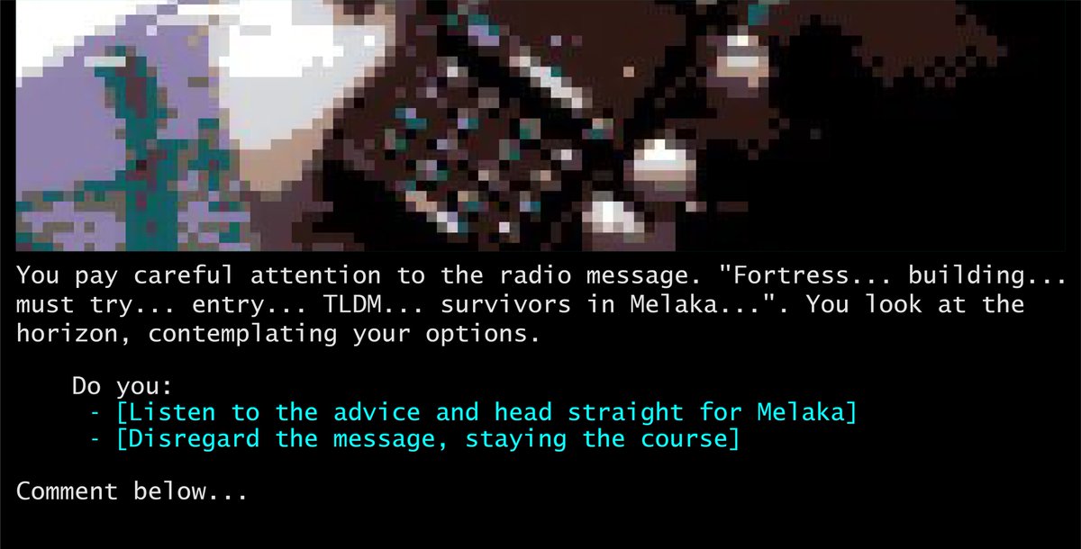 [Part 9]

Your most important decision yet lies before you.

Will you make the right one, adventurer? ⚔️

Follow + Tag a fellow adventurer to be considered for OG 🛡