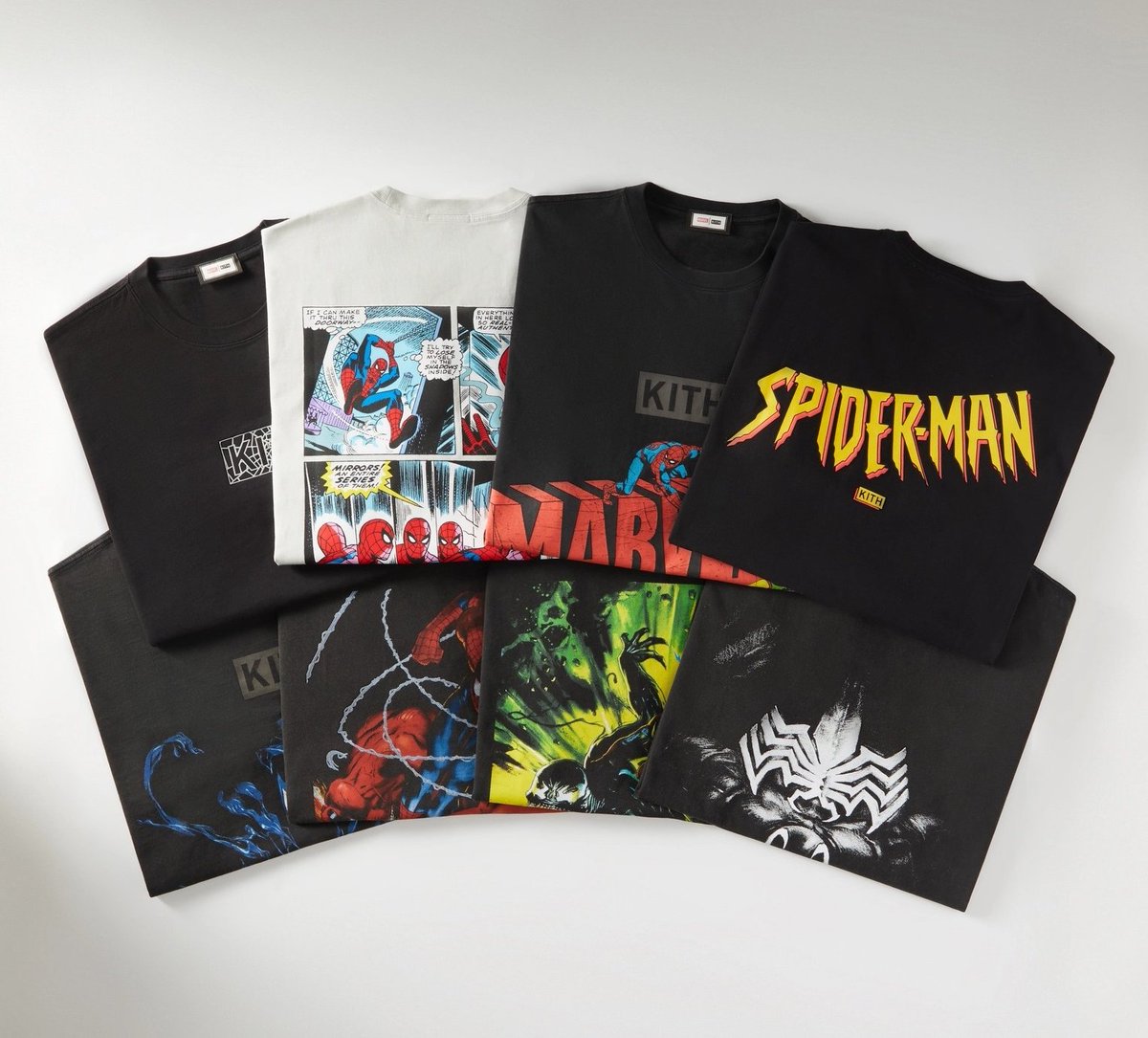 ModernNotoriety's tweet photo. Kith x Spider-Man 60th Anniversary collection coming soon 🕸 https://t.co/TtXV8mdxw9 https://t.co/d4pbkqiE4e