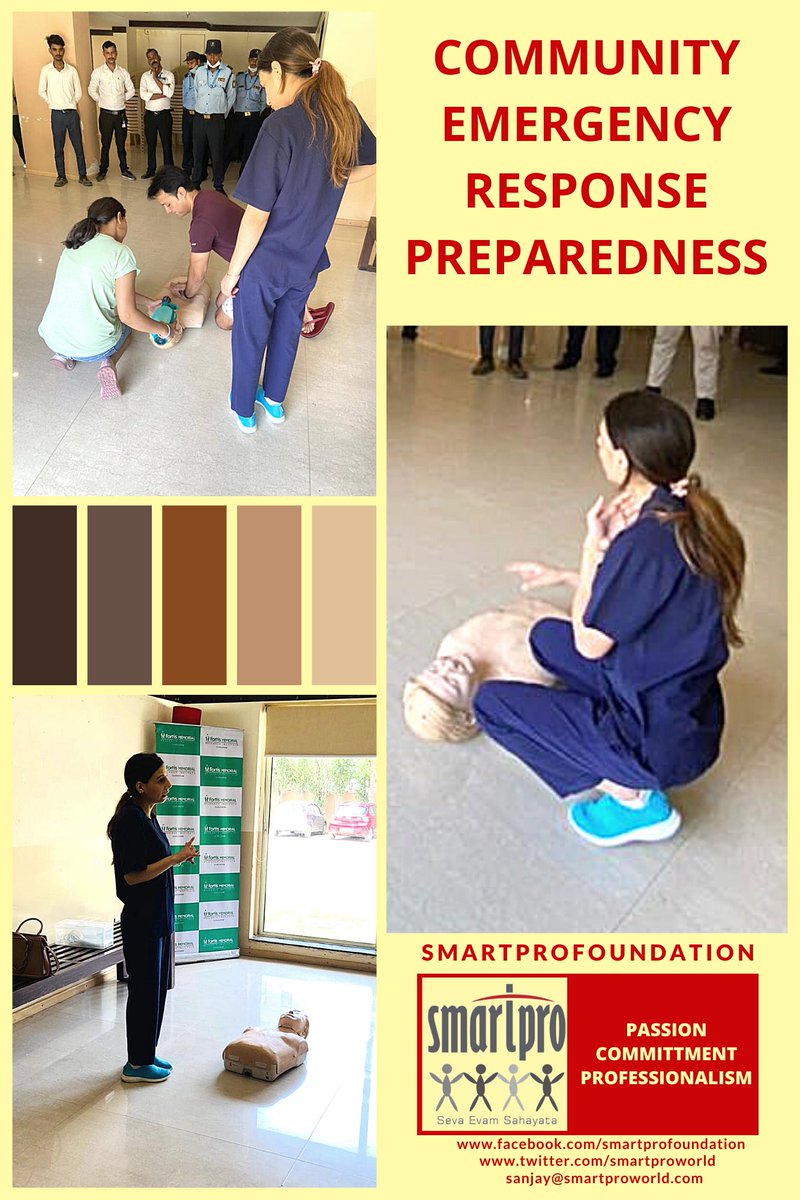 smartproworld's tweet photo. Proudly skilling community face emergencies - Basic Life Support trining session...
#EmergencyResponsePreparedness #DisasterManagement #CPR https://t.co/WCCWlKM0x9