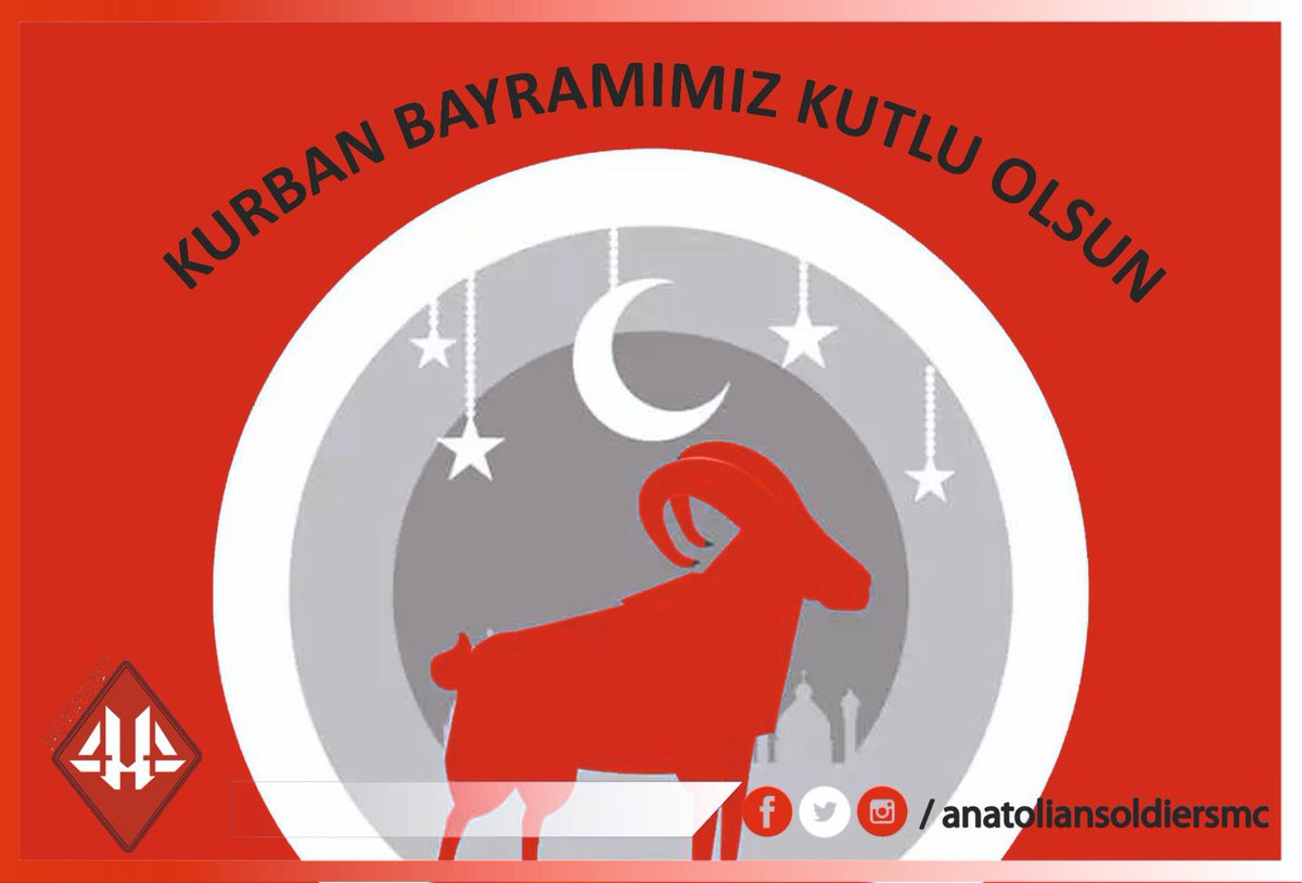 #ASMC #AnatolianSoldiersMC #Support44 #SYL44 #KurbanBayramı #kurban
