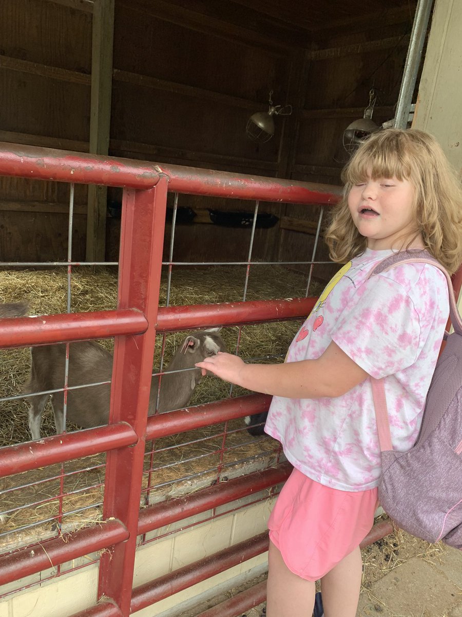 MsAlberty's tweet image. Visit to the Kensington farm!