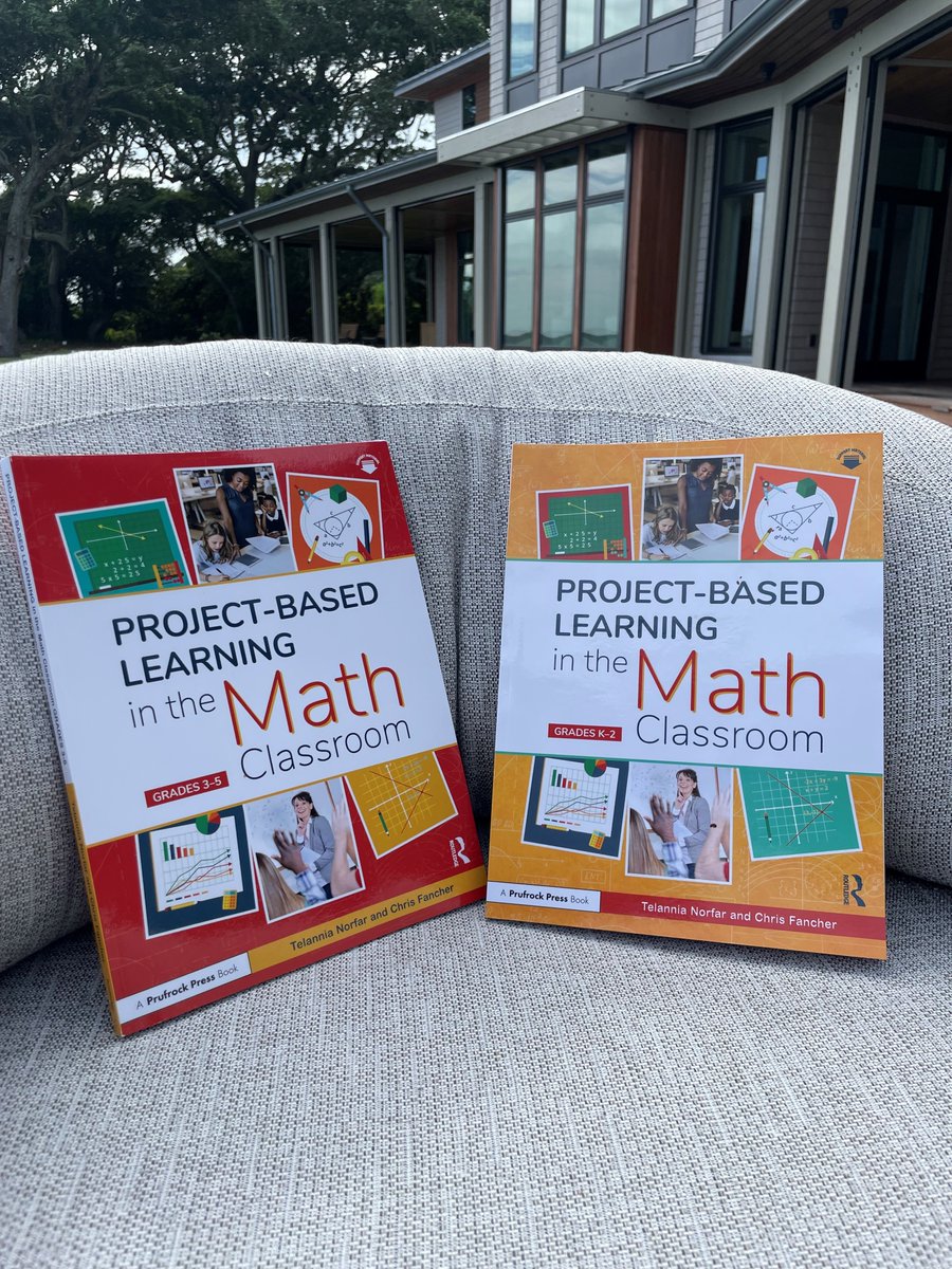 prufrockpress's tweet photo. Encourage wonder and curiosity with “Project-Based Learning in the Math Classroom.” This series keeps inquiry at the heart of mathematics by giving readers the tools they need to create effective, memorable math projects. @cfanch @thnorfar https://t.co/PU3gcanFdg https://t.co/xdNOsZaQXi