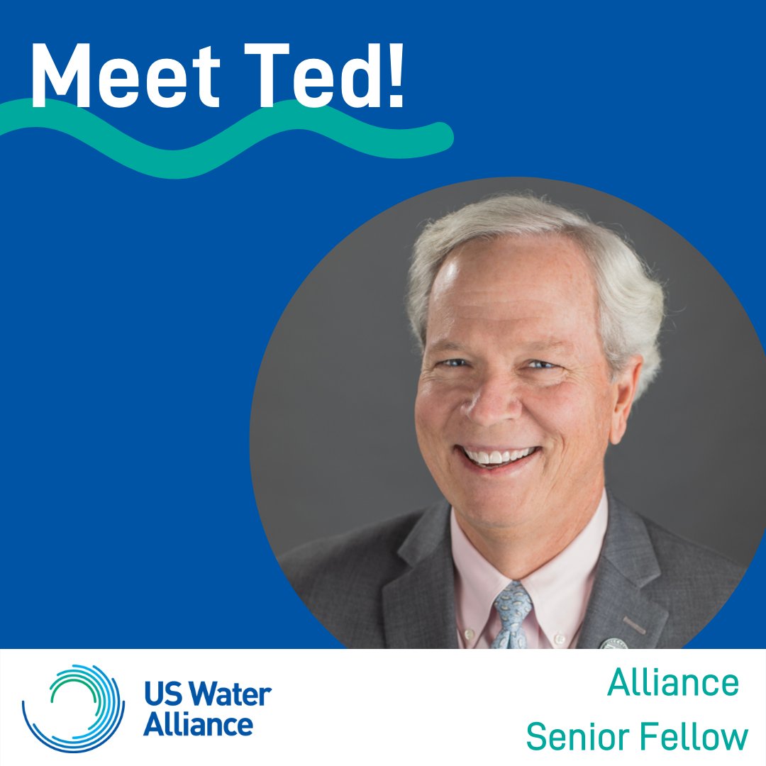 USWaterAlliance's tweet photo. Say hello, we have another Senior Fellow! Ted Henefin is well known in the industry as the former General Manager of Hampton Roads Sanitation District. He'll focus primarily on furthering the Alliance's Equitable Infrastructure initiative.

Learn more: https://t.co/uQv3UPof8B https://t.co/Djj3qSy5tD