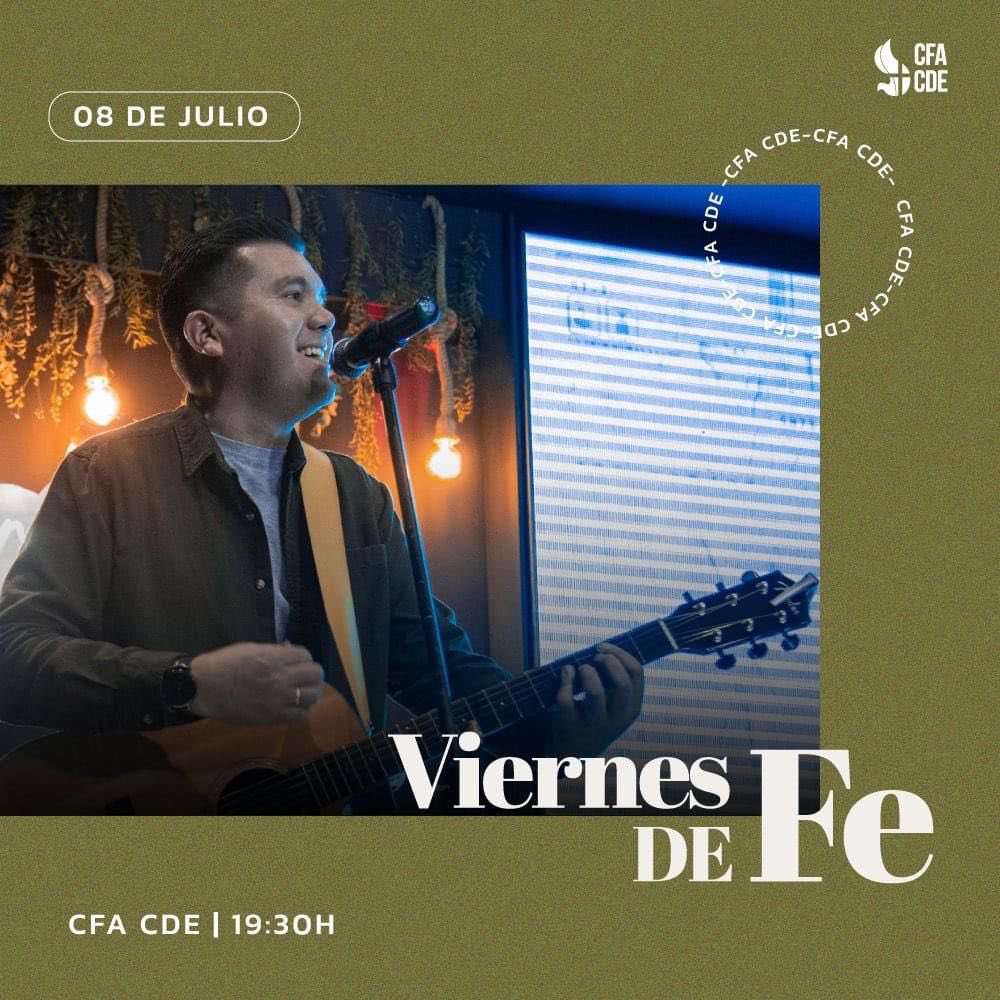 TitoDiezPerez's tweet photo. 🔸Hoy, cita imperdible en el CFA CDE a las 19:30 hs. Te invito a que seas parte de nuestro Servicio!
🔸Hay una palabra de Dios que bendecirá tu vida. 🙌.
🔸 No olvides: Invita a alguien más. ¡Te esperamos!
.
.
#ViernesDeFE #cultopresencial #CfaCde https://t.co/rFLkC4q4CH