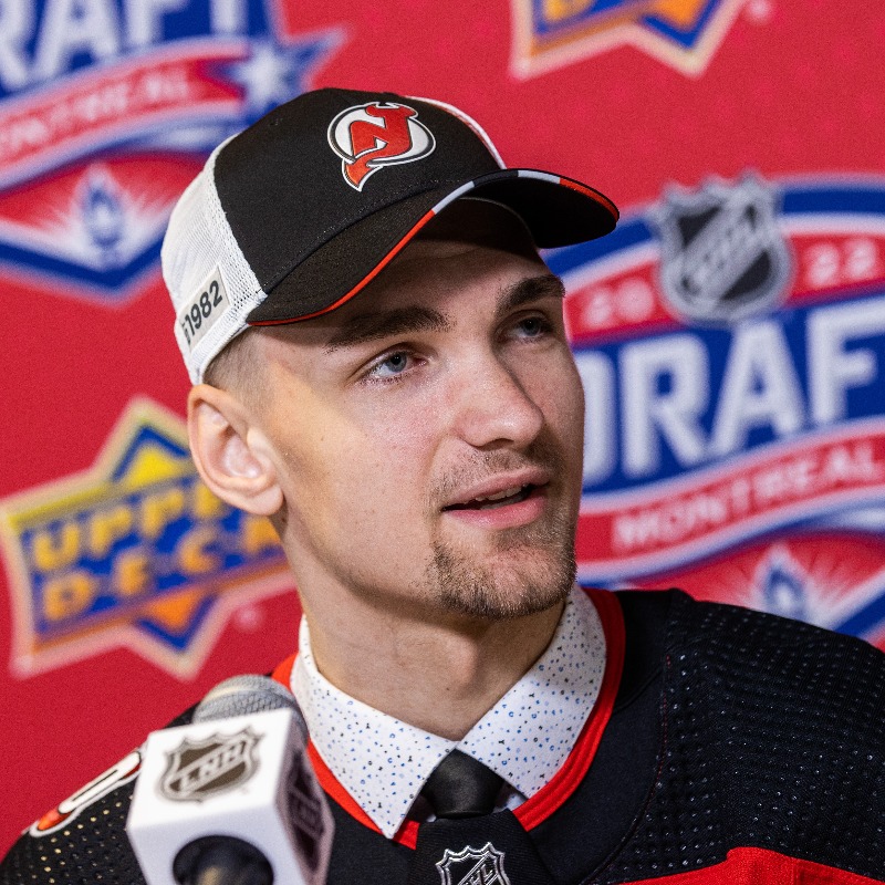 NJDevils's tweet photo. π¨ Here they are, Devils fans π¨
Get to know the picks ‡οΈ
#DevilsDraft | @Verizon