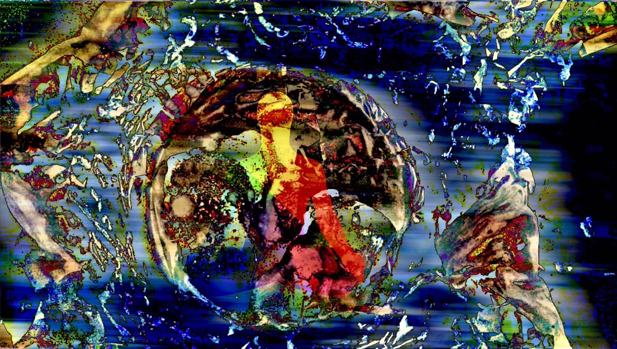 Hi friends 🙏🏼

1/2
✅ Description

Creation.
According to the Vedas, the material world is created from earth, water, fire, air (these are gross material elements), mind, intelligence and false ego (subtle material elements).