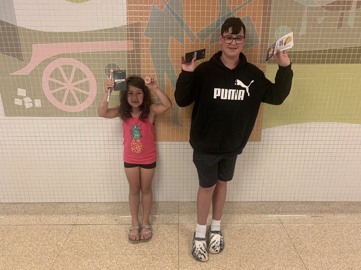 PCSDsummer's tweet image. Congratulations to this weeks Sailor Buck winners!! Special shoutout to our local Dairy Queen for their donation of free kiddie cone coins!! ⛵️🍦#PCSDSALE