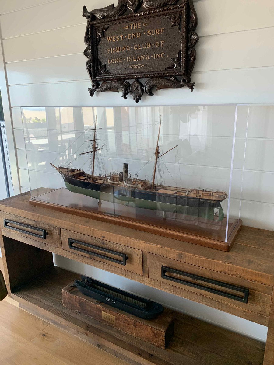 bringpro's tweet photo. Ahoy! We had the honor of transporting this antique model ship to a local museum today!

#BringPro #Antique #ships #model #whiteglove https://t.co/I9pcYqKuni