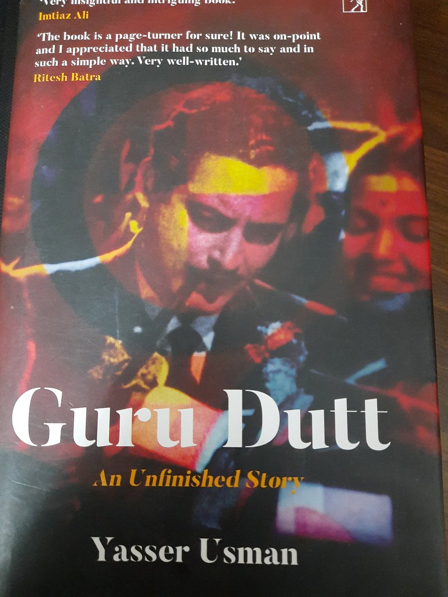 Remembering #GuruDutt on his birth anniversary. As @yasser_aks mentions in his magnum opus..A man of few words who came to be celebrated for his brilliance only decades after his death.#GuruDuttBirthanniversary #GuruDuttAnUnfinishedStory #PadukoneSaab #nostalgia