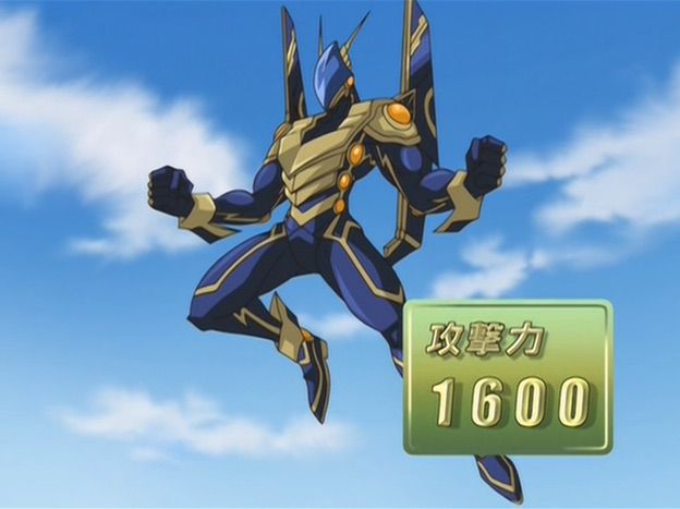 FacelessDay's tweet photo. The faceless characters of today is Sparkman from Yu-Gi-Oh GX (Rest in Peace  Kazuki Takahashi) https://t.co/3xLs1YyHFm