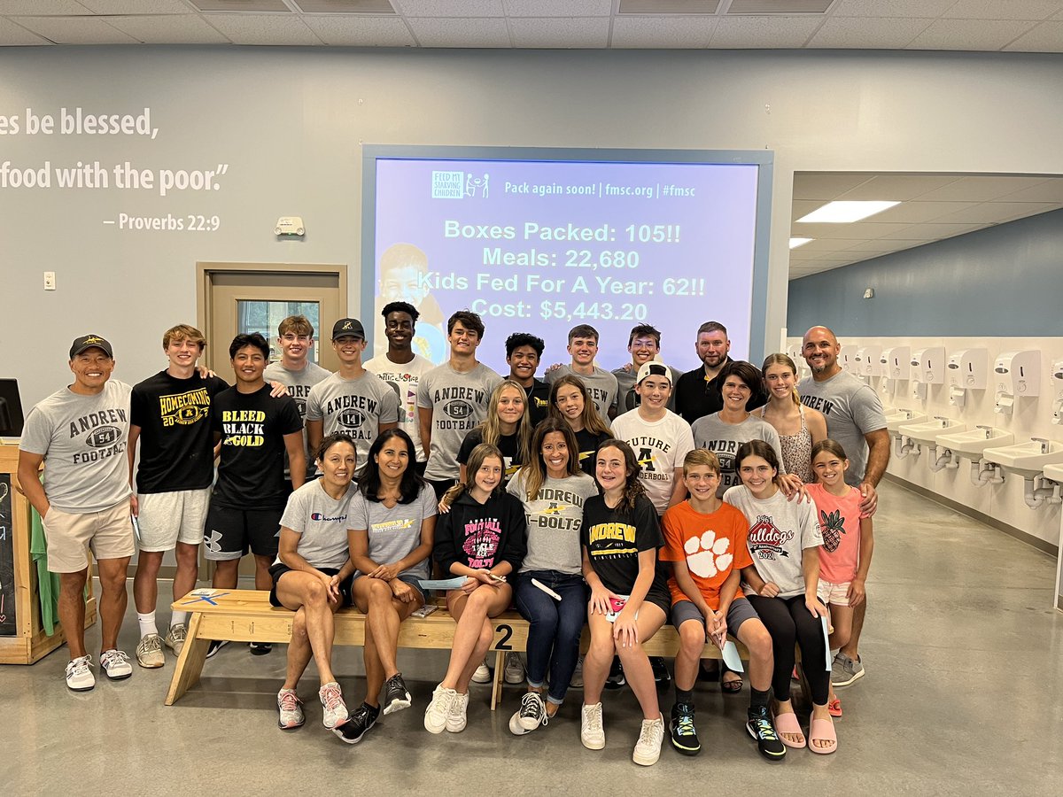 tboltscare's tweet photo. Absolutely amazing experience today @fmsc_org! Packed enough to feed 62 for a full year. And what an amazing group of people to share this blessing with!! Already looking forward to the next session. #morenexttime #tboltscare #blessed #TFF https://t.co/SUlfiA99xJ