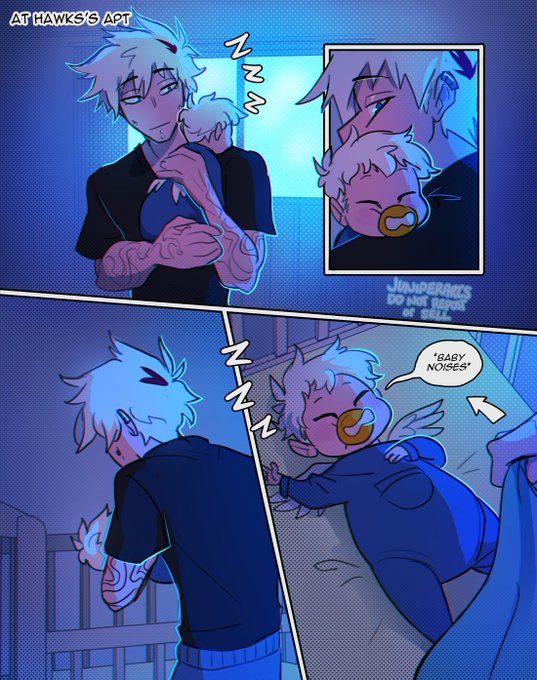 Part 2 of my Pro Hero Touya and Villain Hawks story, Icarus 🔥 